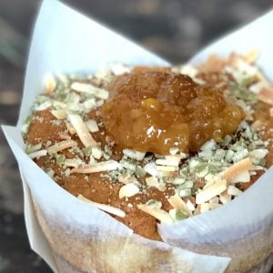 Mango, Coconut & Chia Muffin