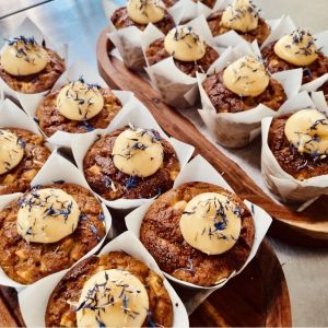 Pear, Earl Grey & Vanilla Muffin
