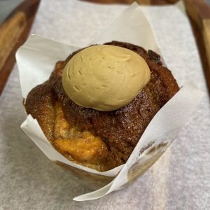 Sweet Potato, Date & Caramel Muffin